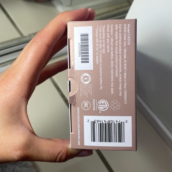 CONAIR Unbound petite beauty in motion cordless  3/4 inch ceramic flat iron - Picture 8 of 10